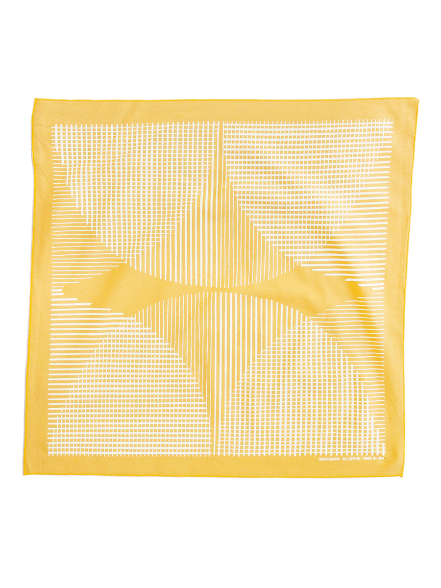Hills Bandana - Golden Yellow