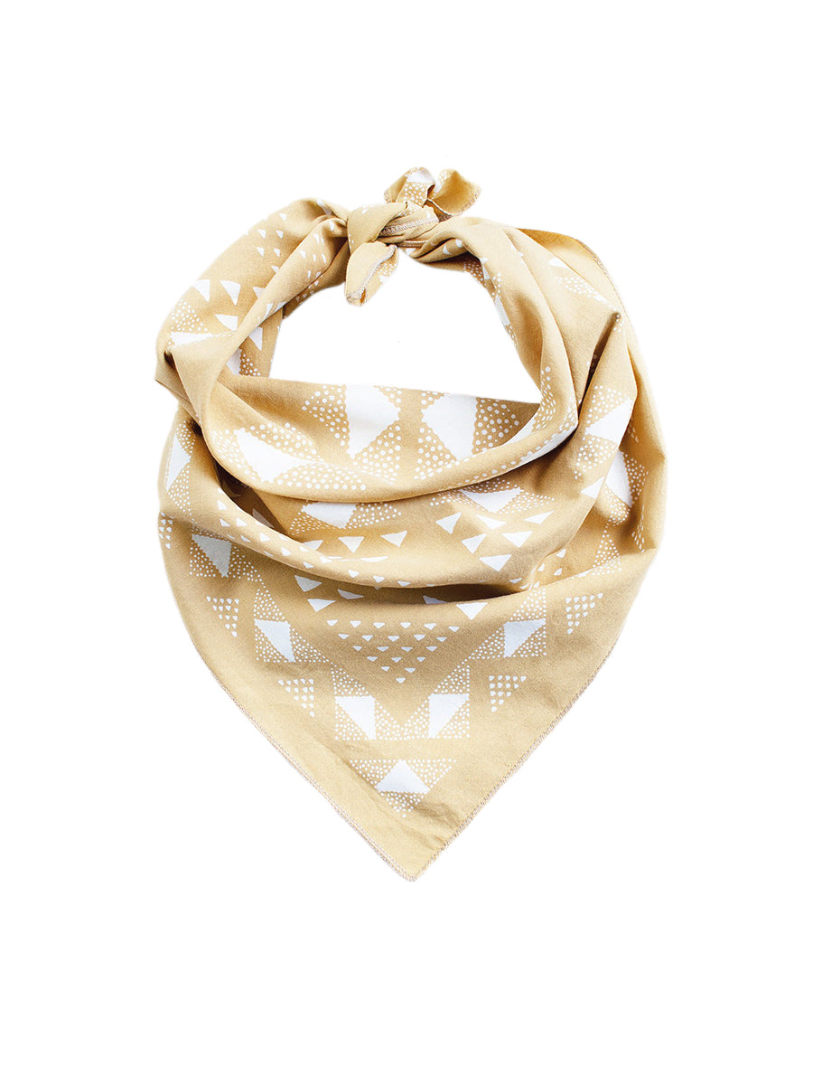 Quilt Bandana - Sand