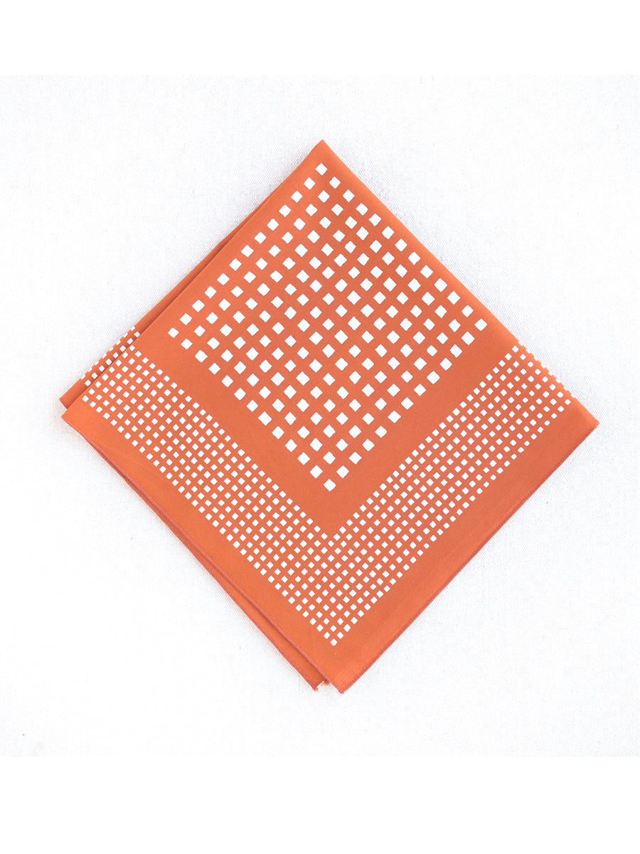 Windowpane Bandana - Marmalade