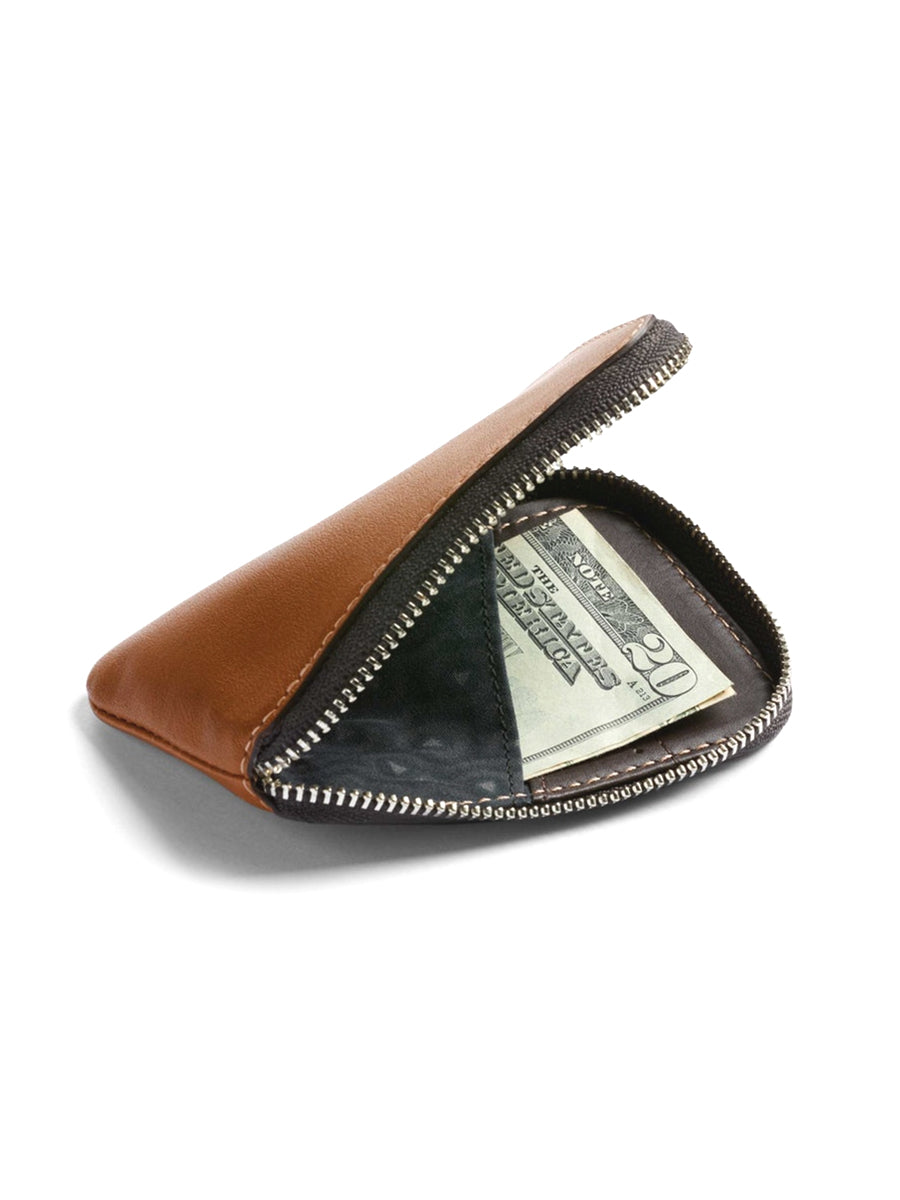Card Pocket Wallet - Caramel