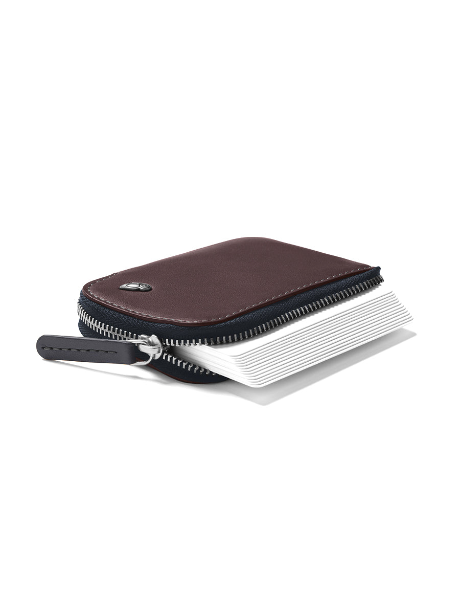 Card Pocket Wallet - Deep Plum