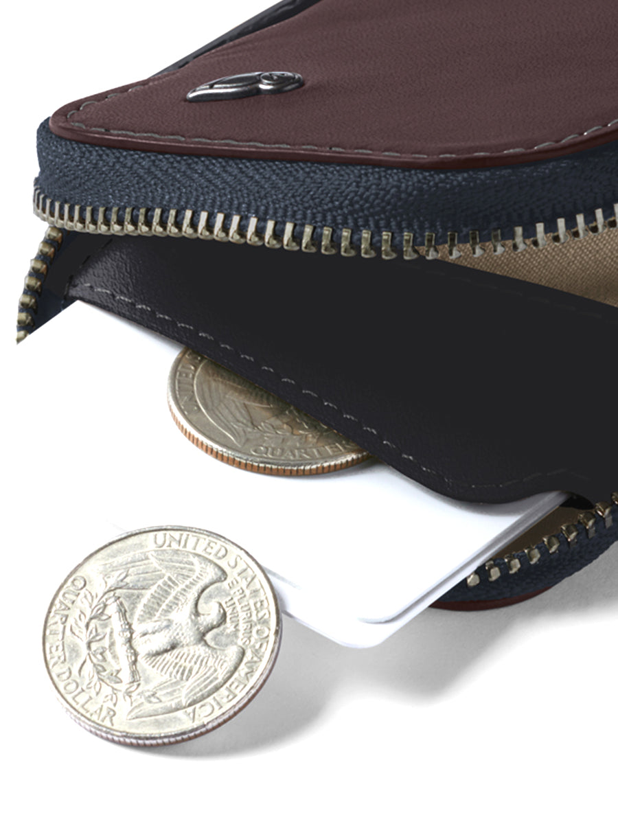 Card Pocket Wallet - Deep Plum