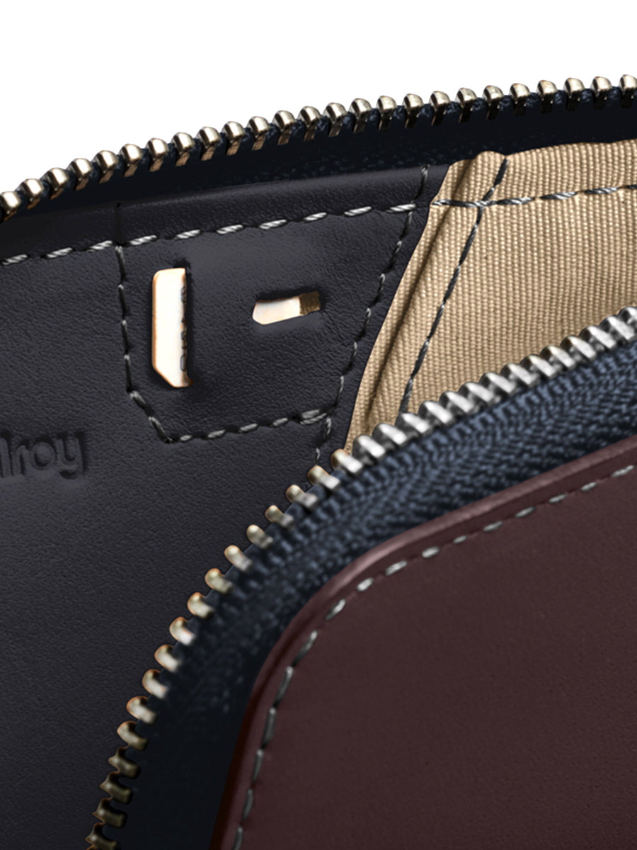Card Pocket Wallet - Deep Plum