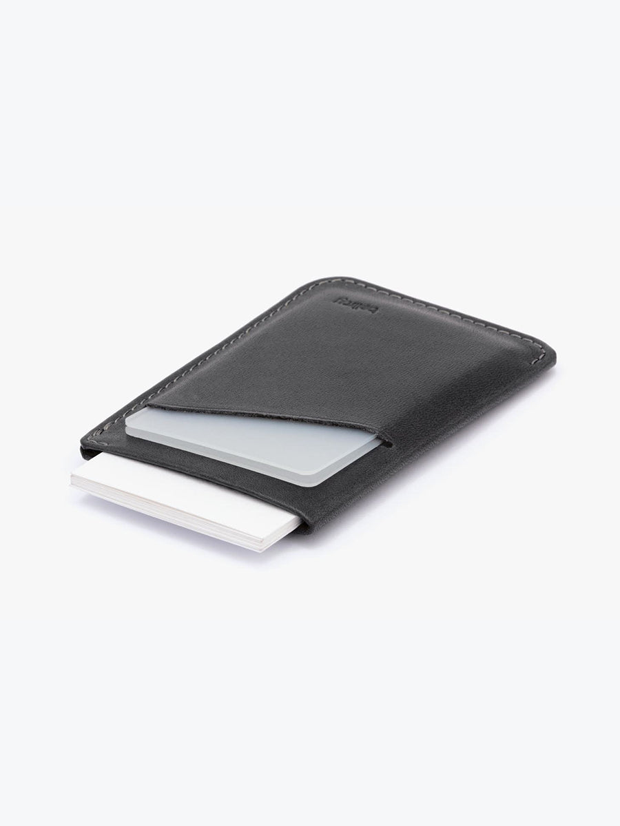 Card Sleeve Wallet - Charcoal Cobalt