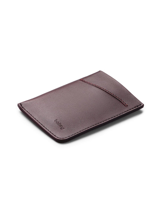 Card Sleeve Wallet - Deep Plum