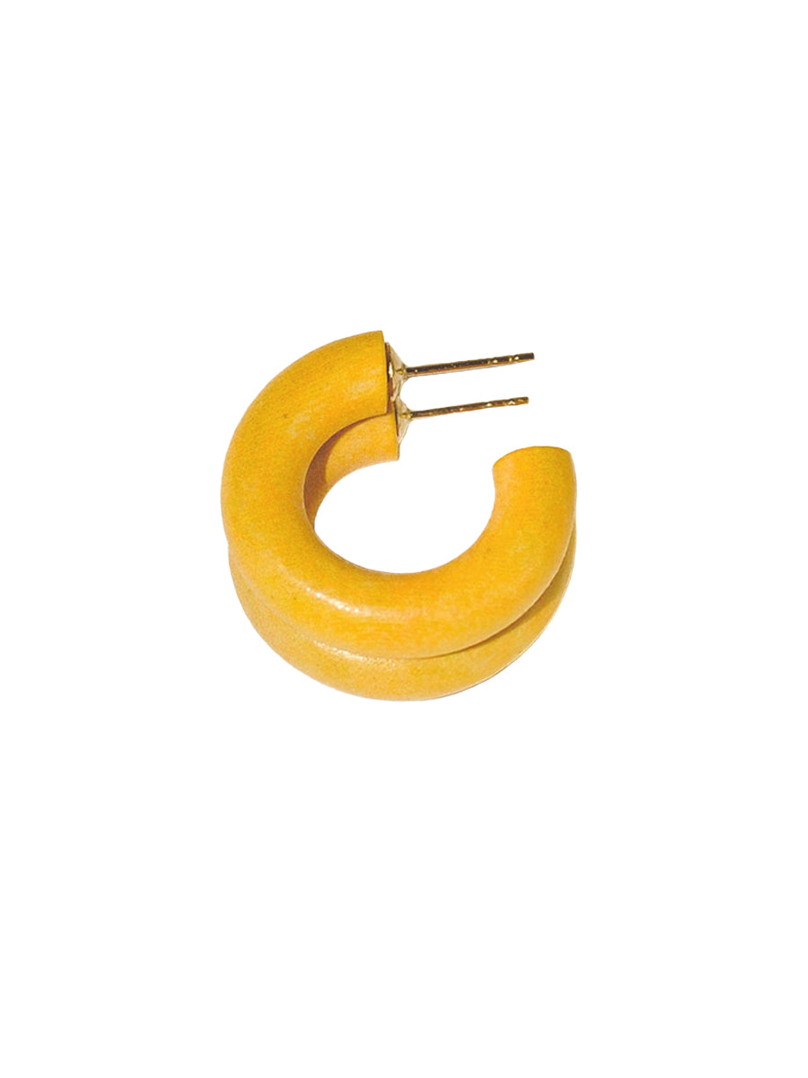 Mini Hoop Earrings - Vegas Gold