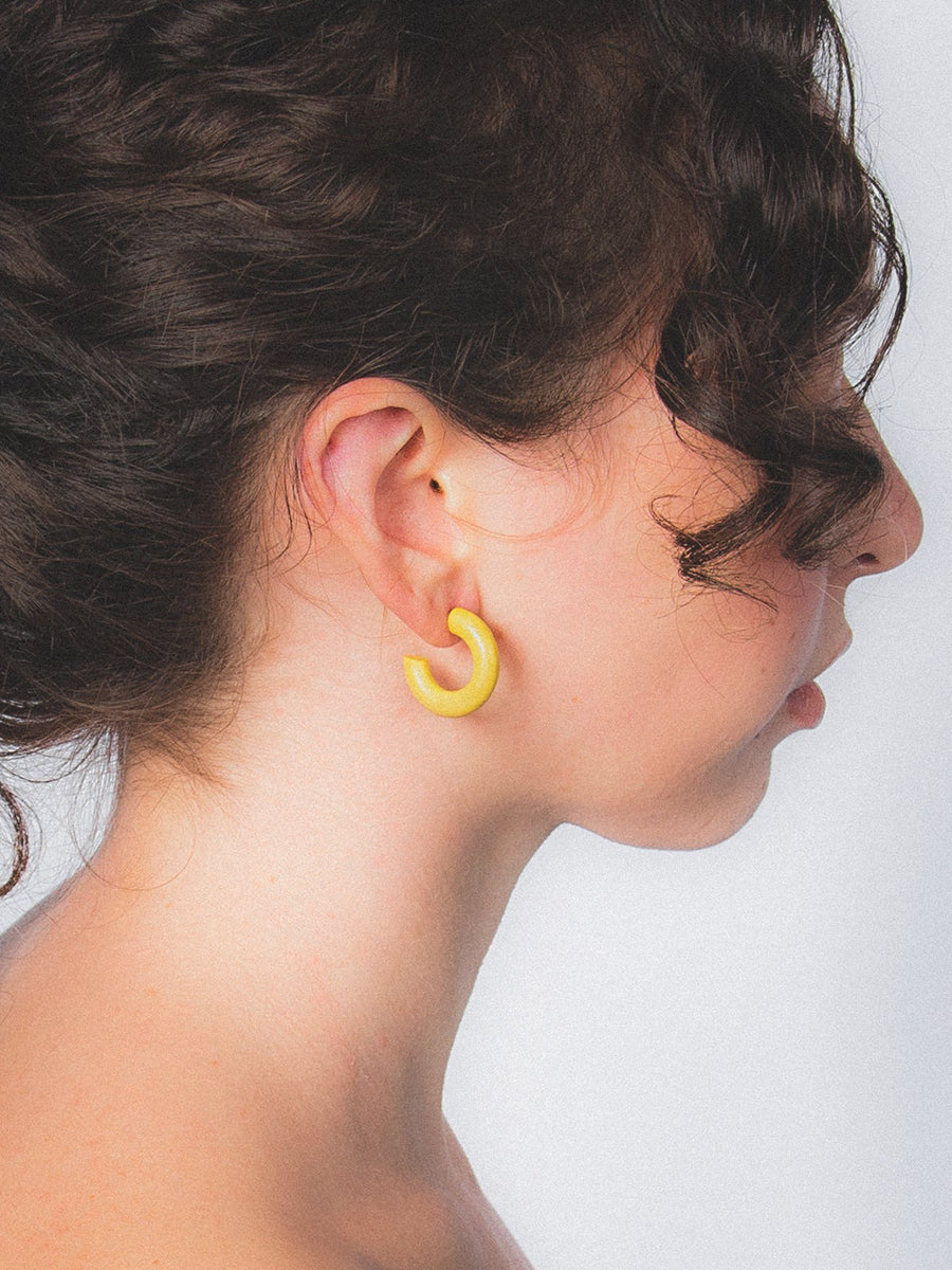 Mini Hoop Earrings - Vegas Gold