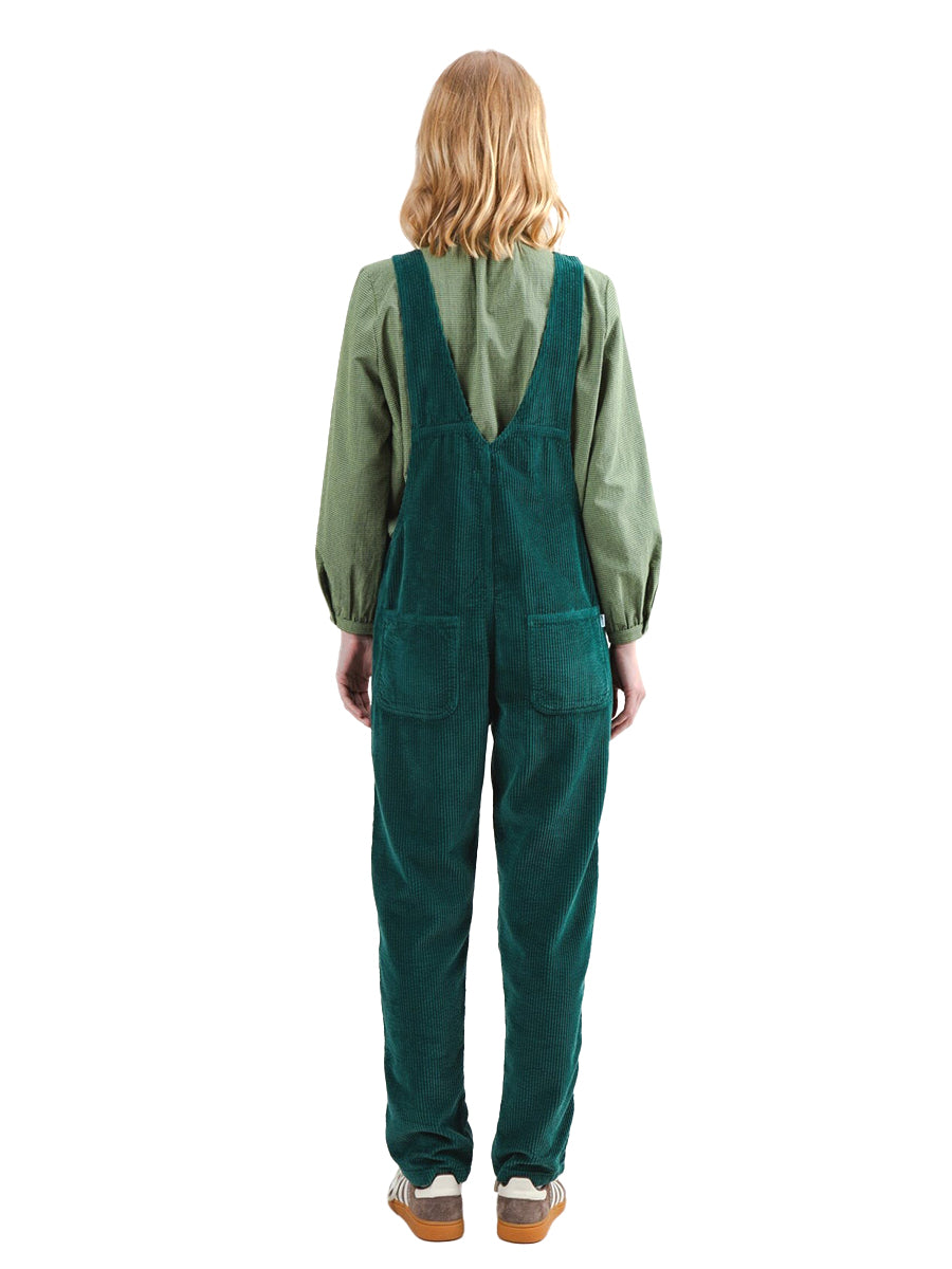 Corduroy Overalls - Dark Green