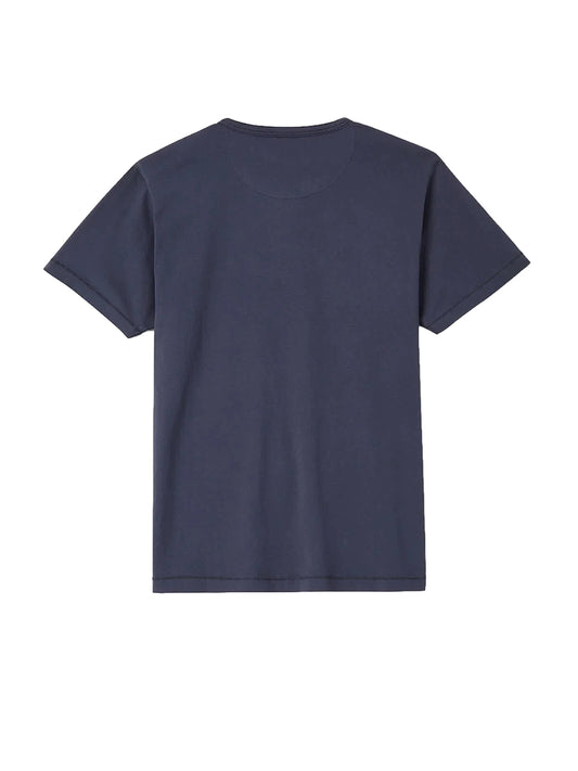 Baseline Henley Tee - Washed Navy