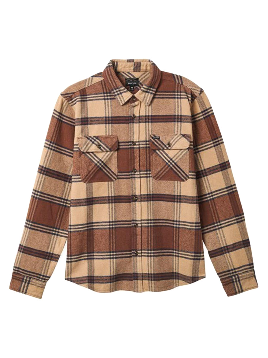 Bowery Heavy Weight Flannel - Sand & Bison