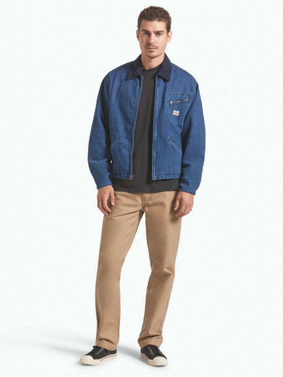 Builders 5-Pocket Stretch Pants - Khaki