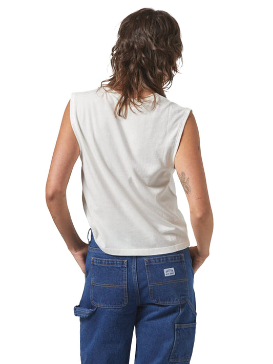 Carefree Muscle Tank - Off White
