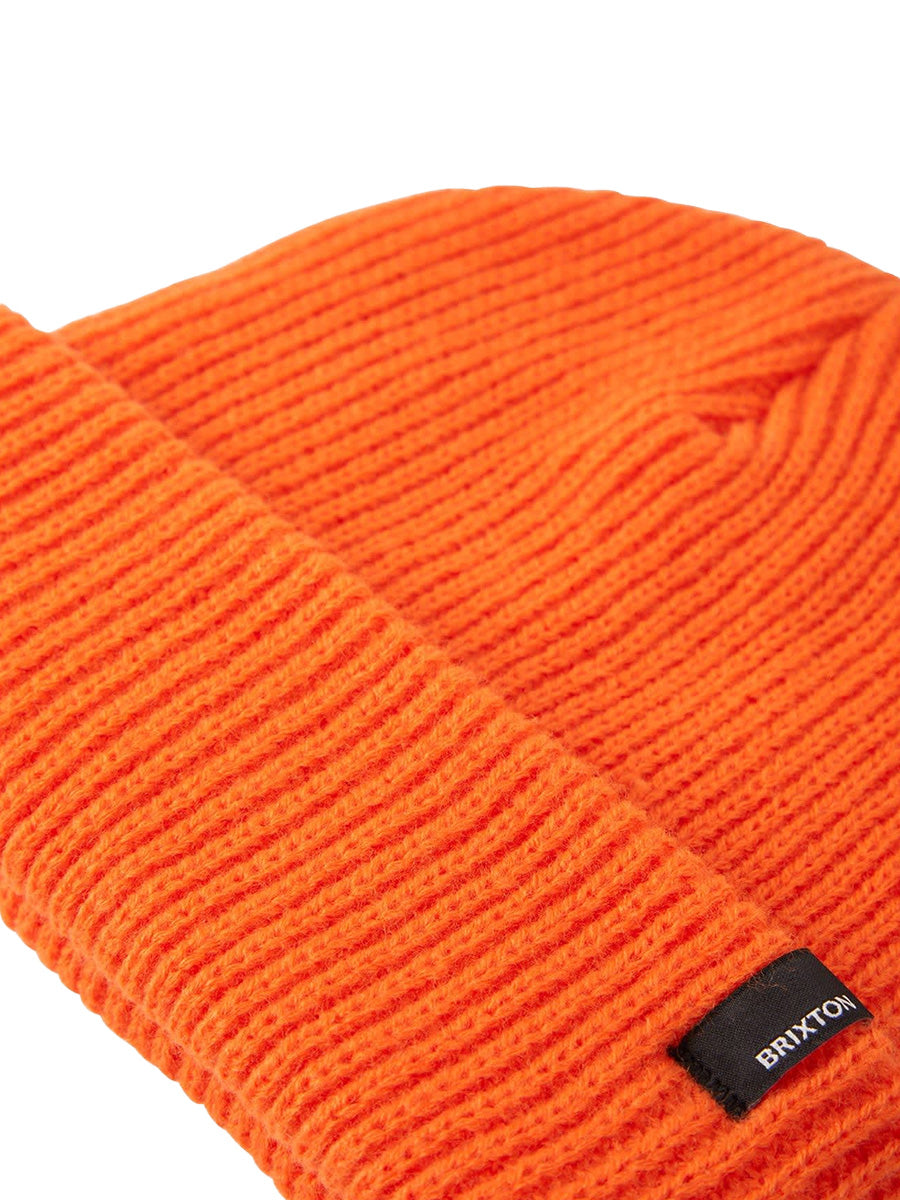 Chunky Heist Beanie - Bright Orange