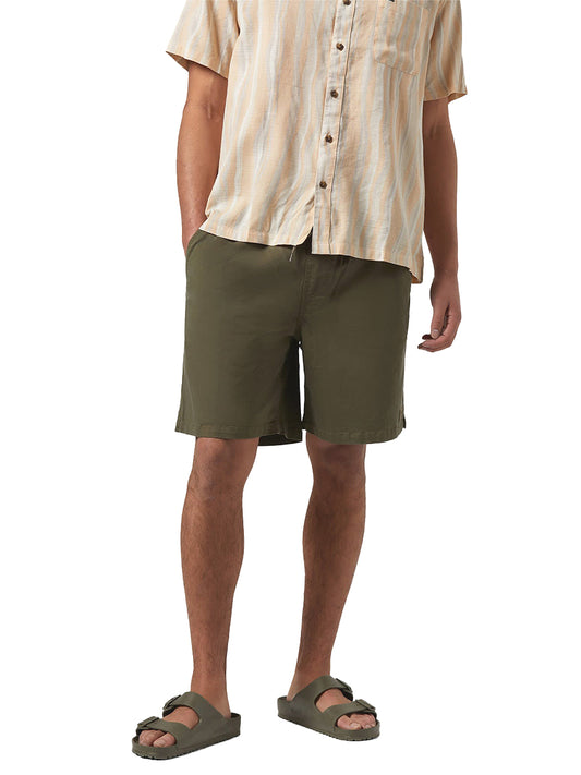 Everyday Vintage-Wash Shorts - Washed Black
