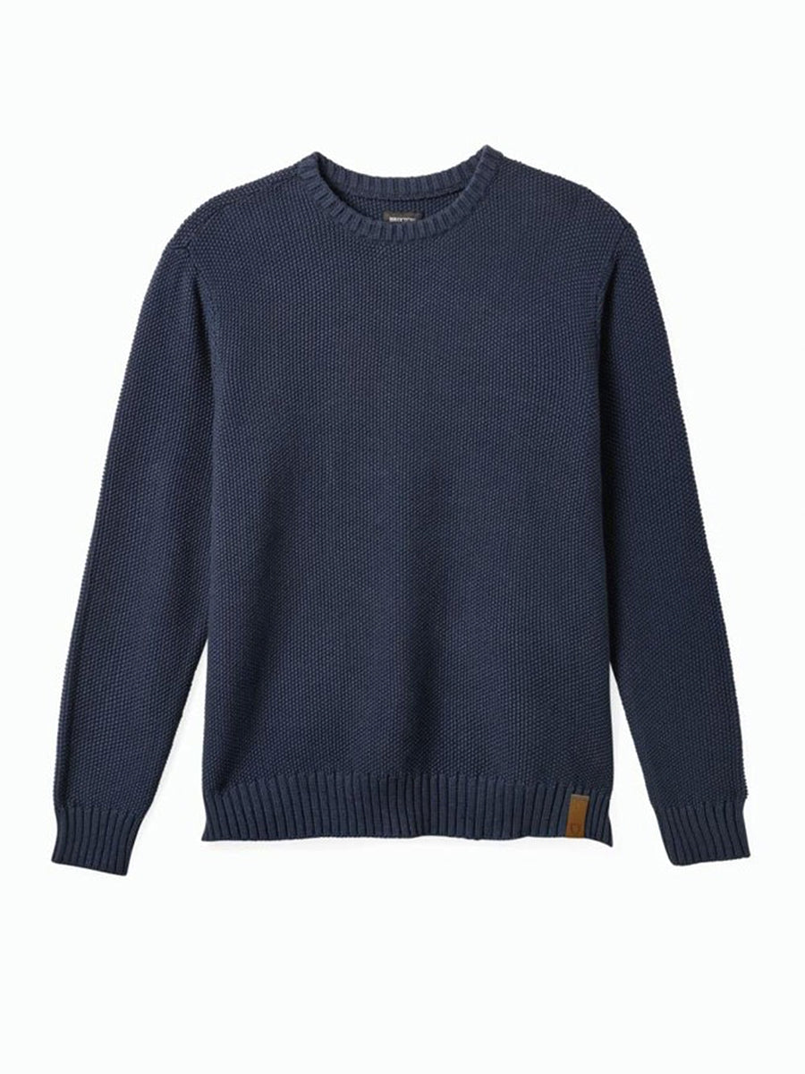 Jacques Waffle Knit Sweater - Ombre Blue