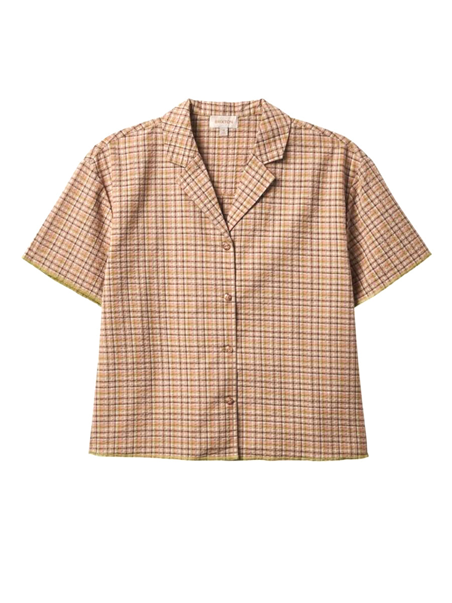 Malta Seersucker Short Sleeve - Sand