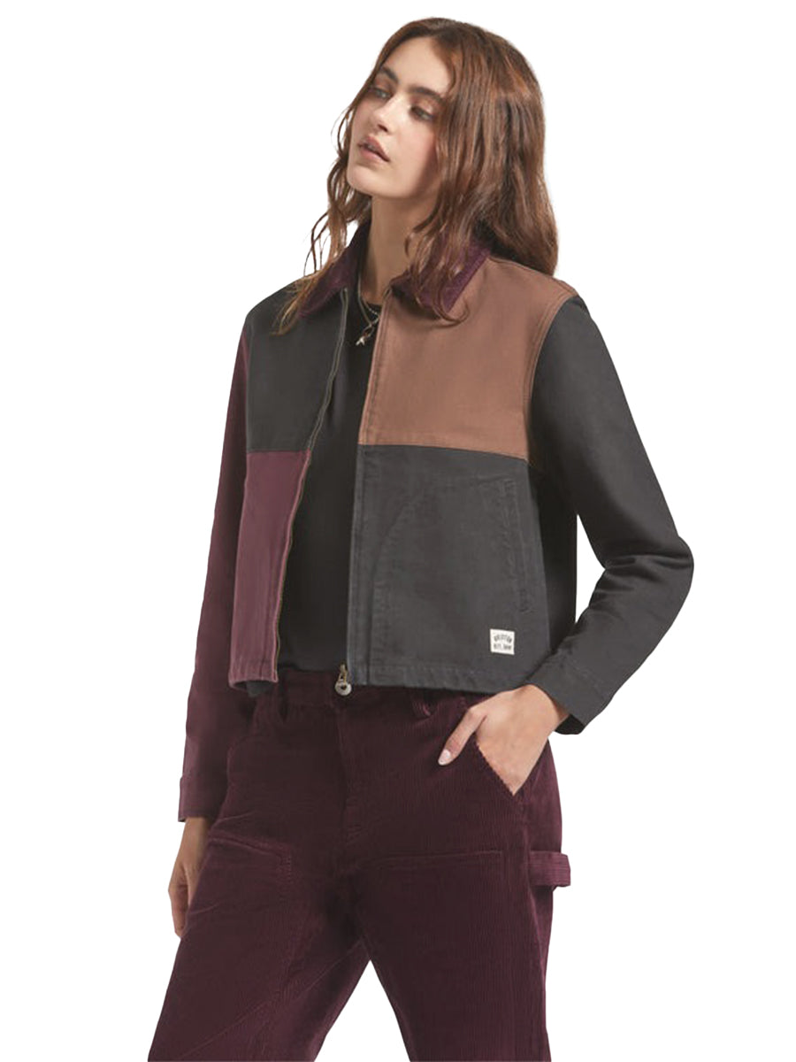 Mechanic Garage Jacket - Port, Black, & Brown
