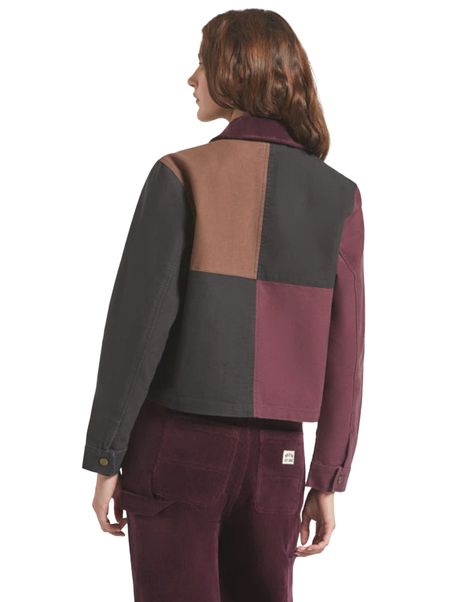 Mechanic Garage Jacket - Port, Black, & Brown