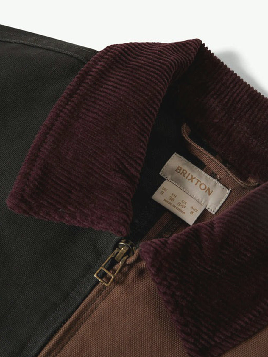 Mechanic Garage Jacket - Port, Black, & Brown
