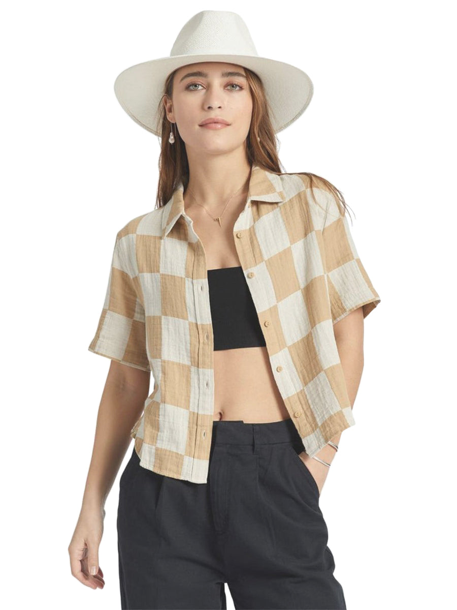 Mykonos Short Sleeve - Sand