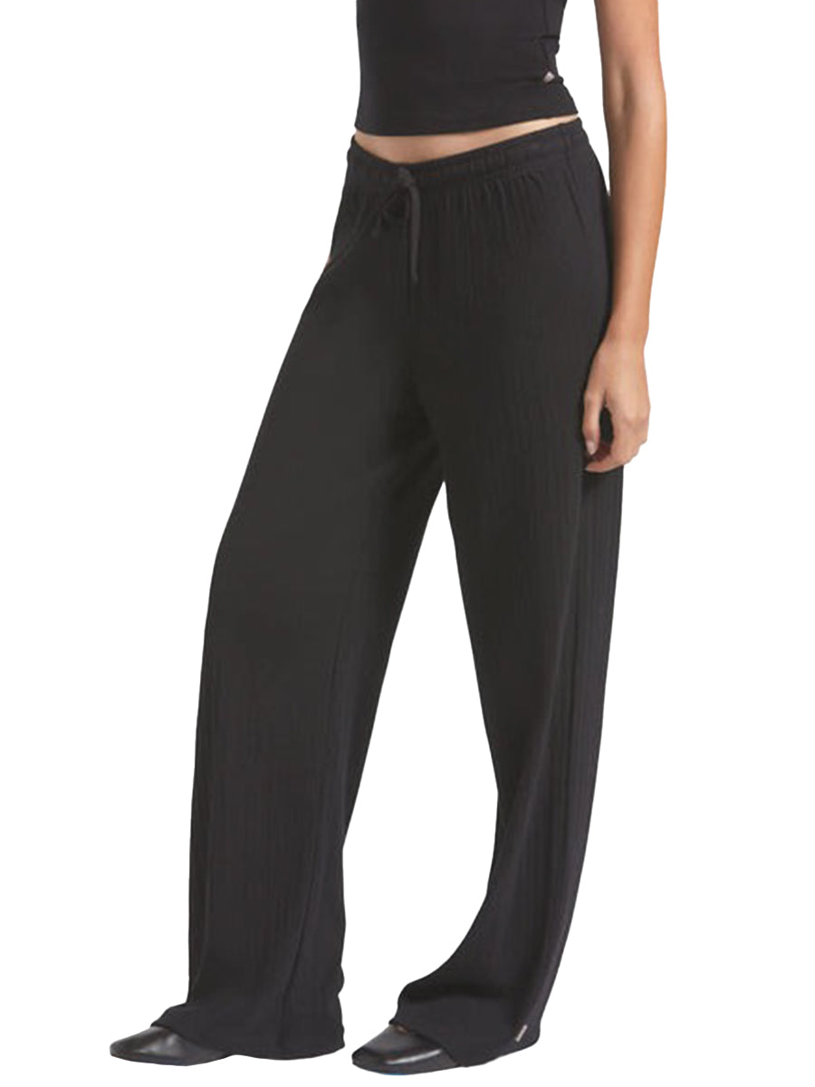Pointelle Lounge Pants - Black