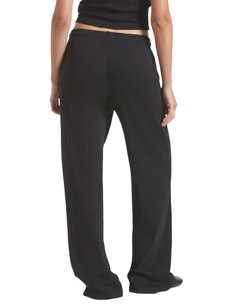 Pointelle Lounge Pants - Black