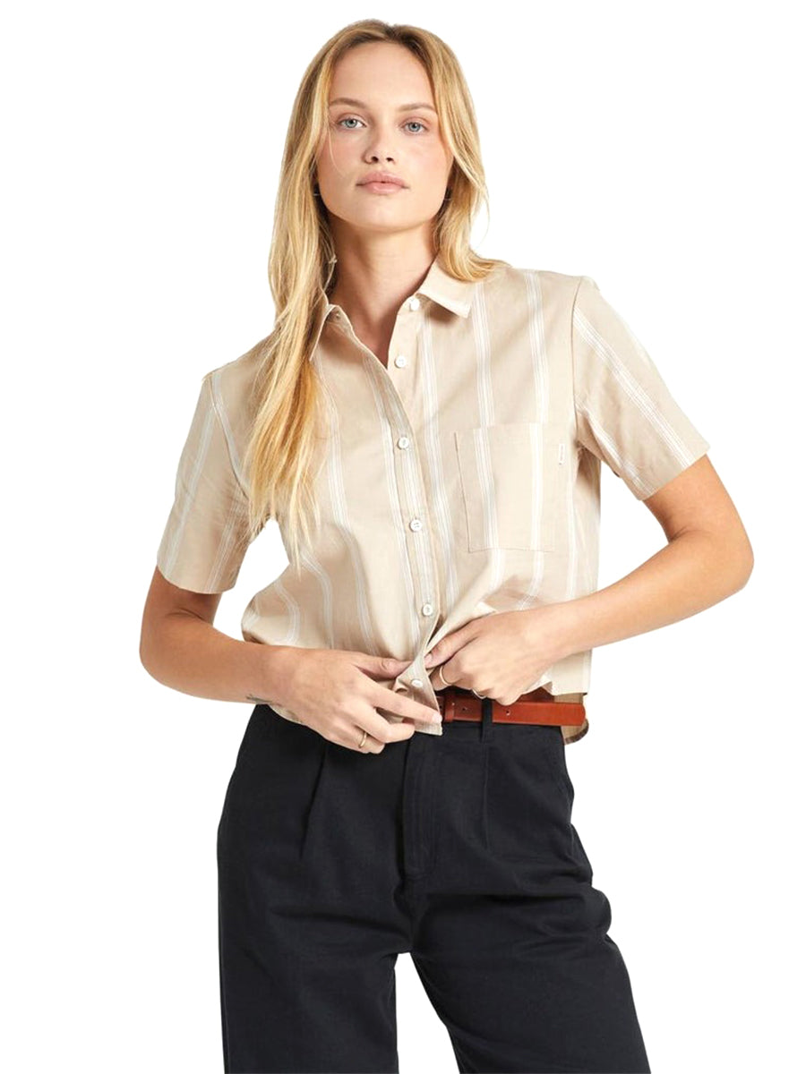 Sidney Boxy Short Sleeve - Sesame