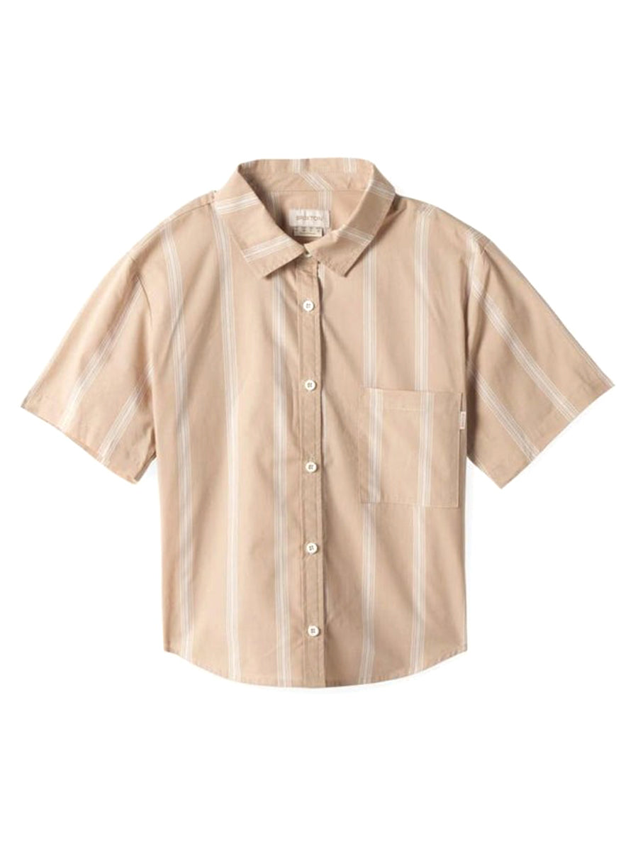 Sidney Boxy Short Sleeve - Sesame