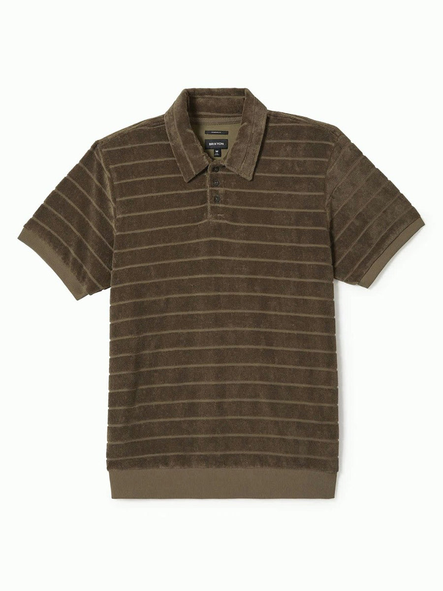 Terry Short Sleeve Polo - Ivy Green