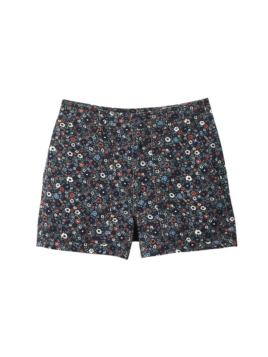 Vancouver Short - Washed Navy Floral