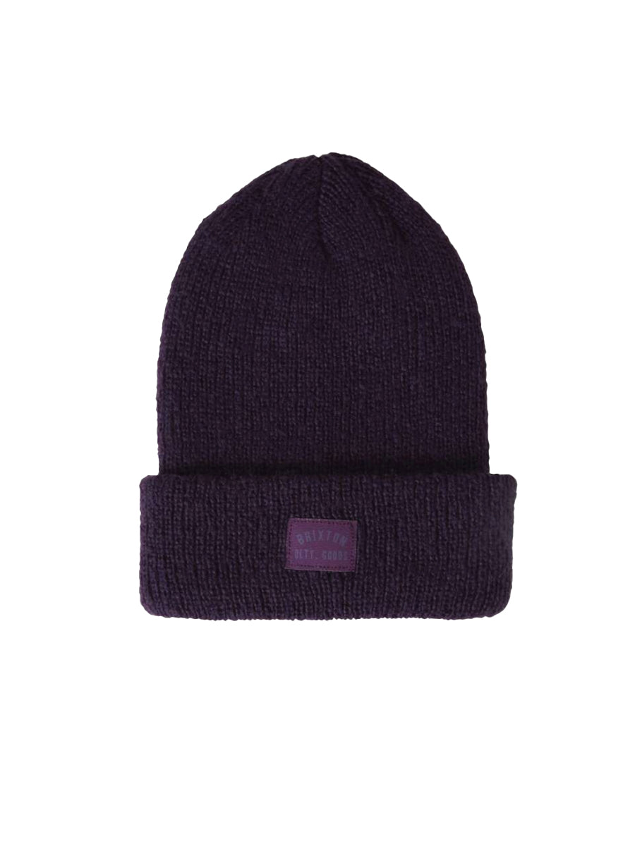 Woodburn Brushed Beanie - Deep Purple