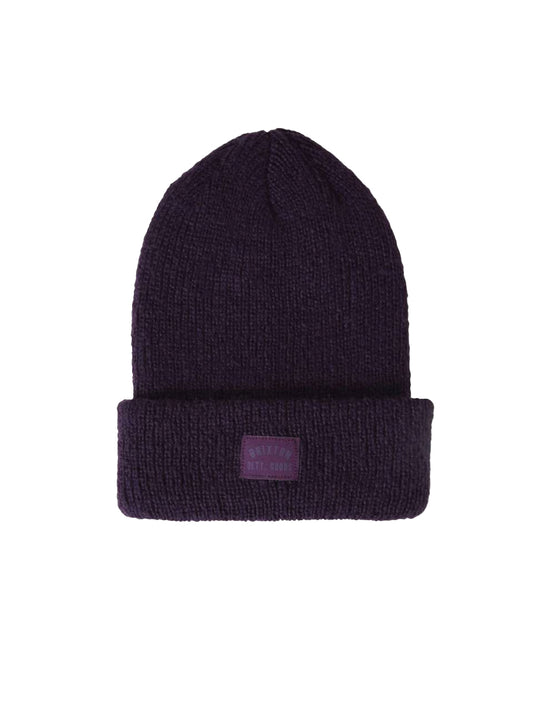 Woodburn Brushed Beanie - Deep Purple