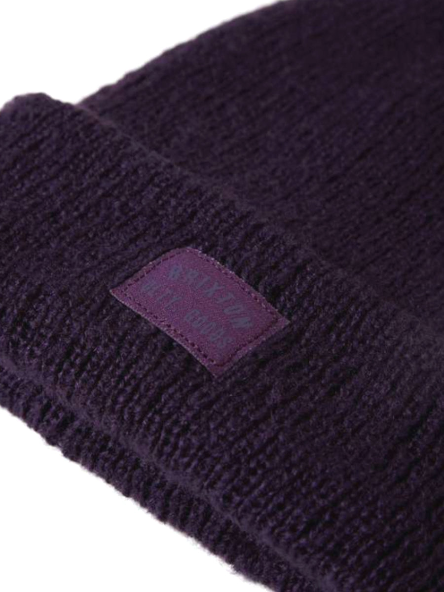 Woodburn Brushed Beanie - Deep Purple