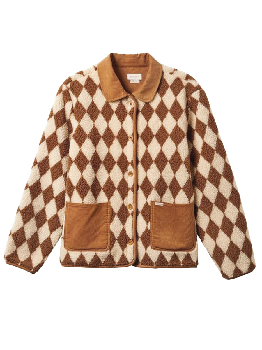 Wylie Sherpa Jacket - Washed Copper