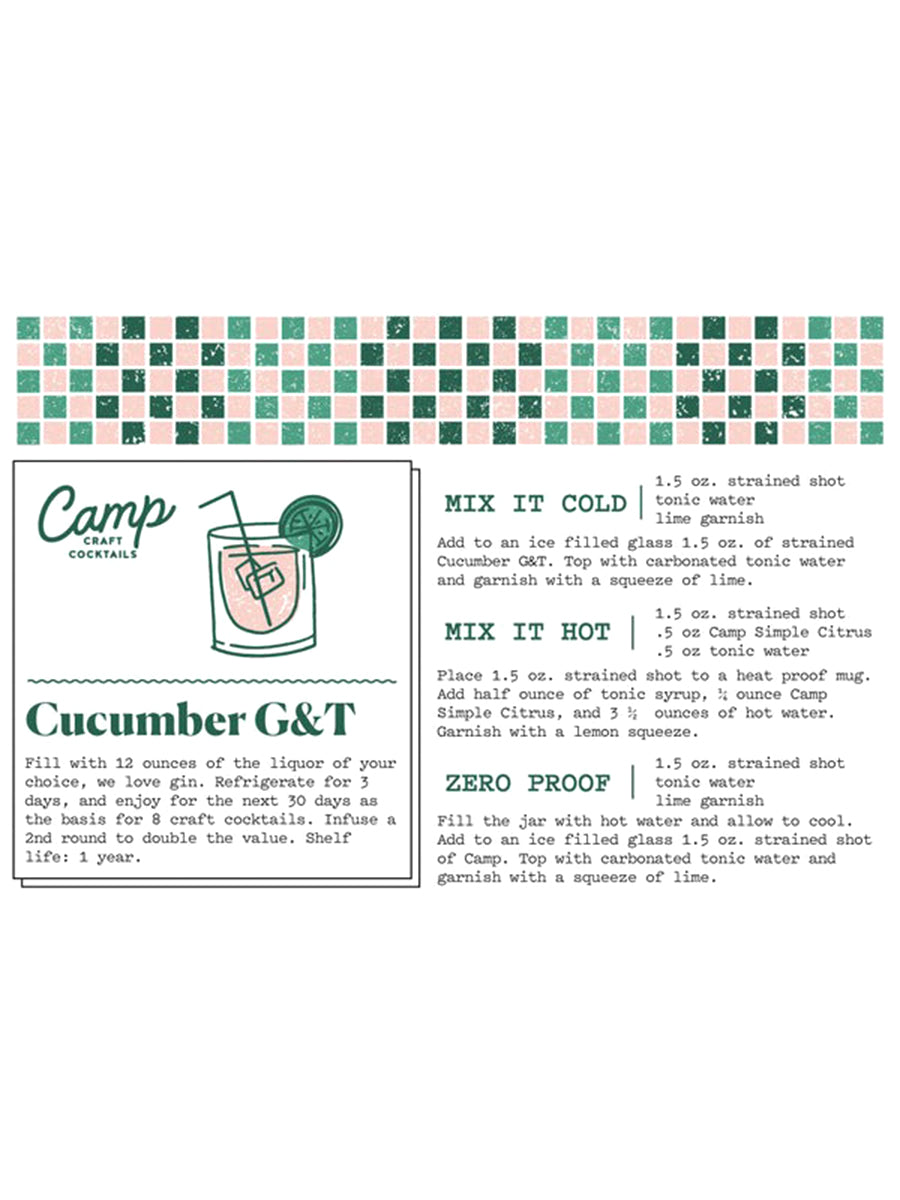 Cucumber G&T Cocktail Kit
