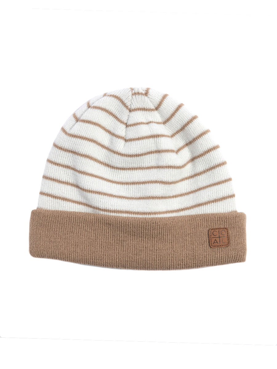 Harbor Beanie - Khaki Stripe