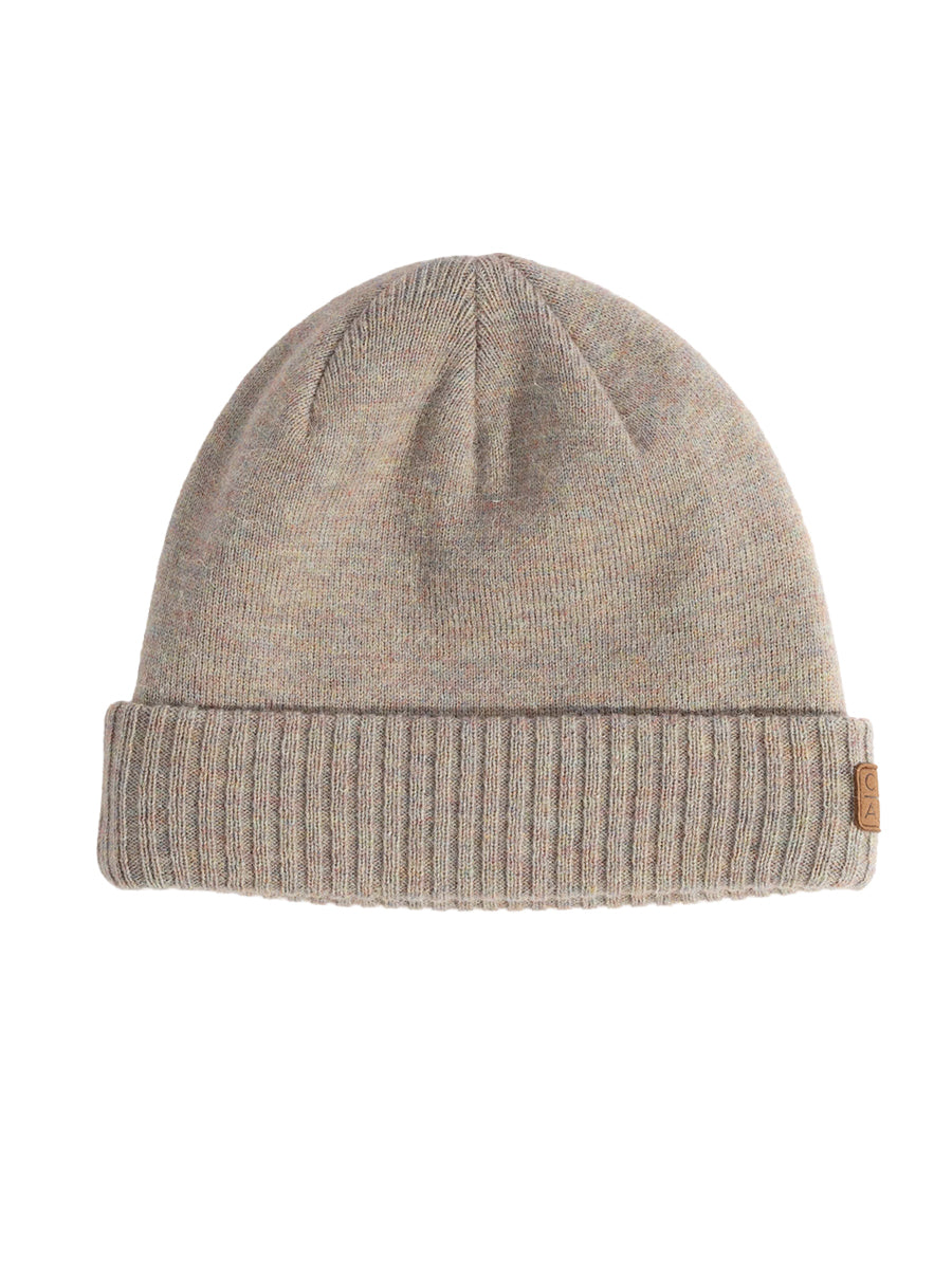 Harbor Luxe Beanie - Light Grey Marl