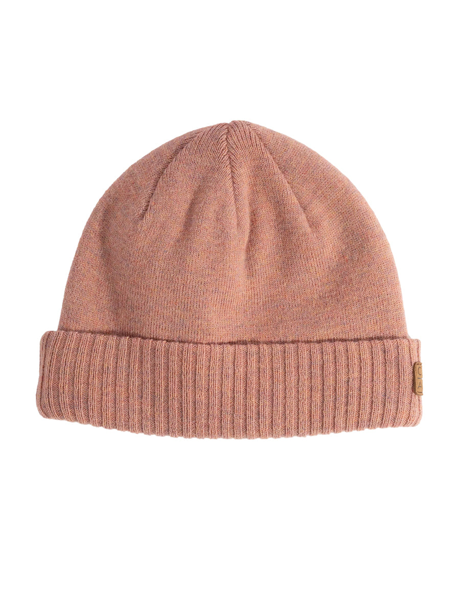 Harbor Luxe Beanie - Mauve Marl