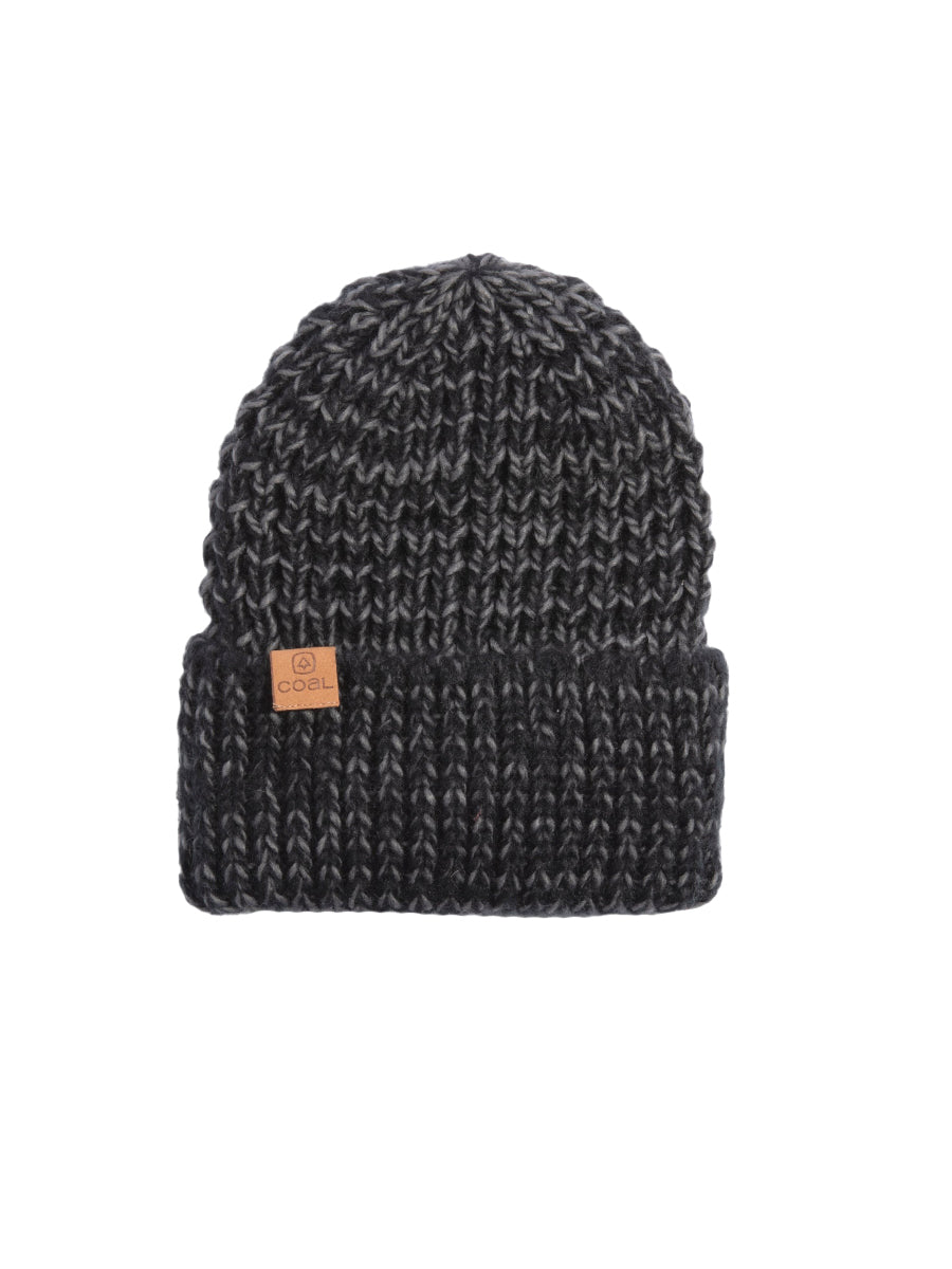 Lucette Beanie - Heather Black