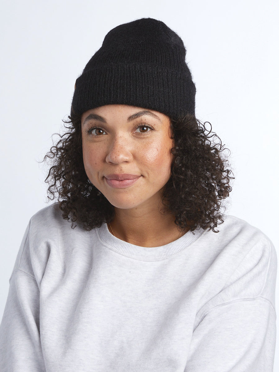 Pearl Beanie - Black