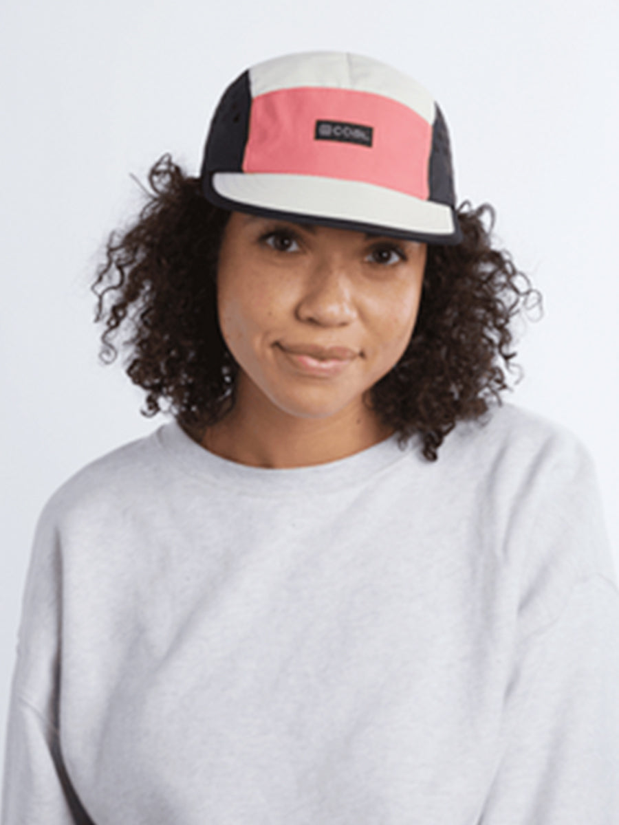 The Provo 5-Panel Hat - Coral