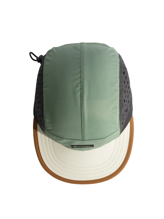 The Provo 5-Panel Hat - Sage & Black