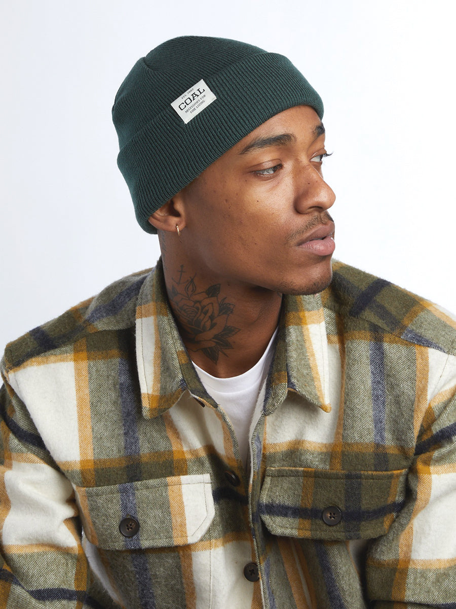 Uniform Low Beanie - Dark Green