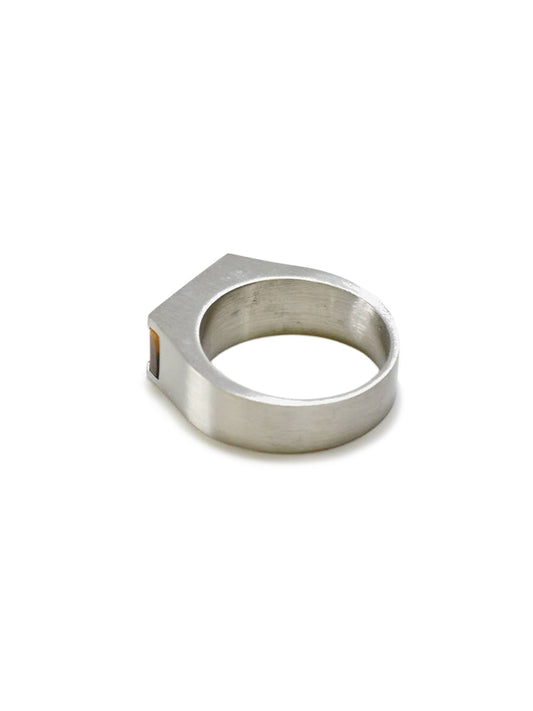 Tiger's Eye Signet Ring