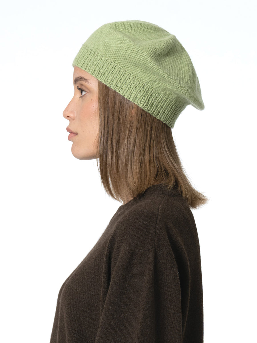Merino Beret - Pistachio