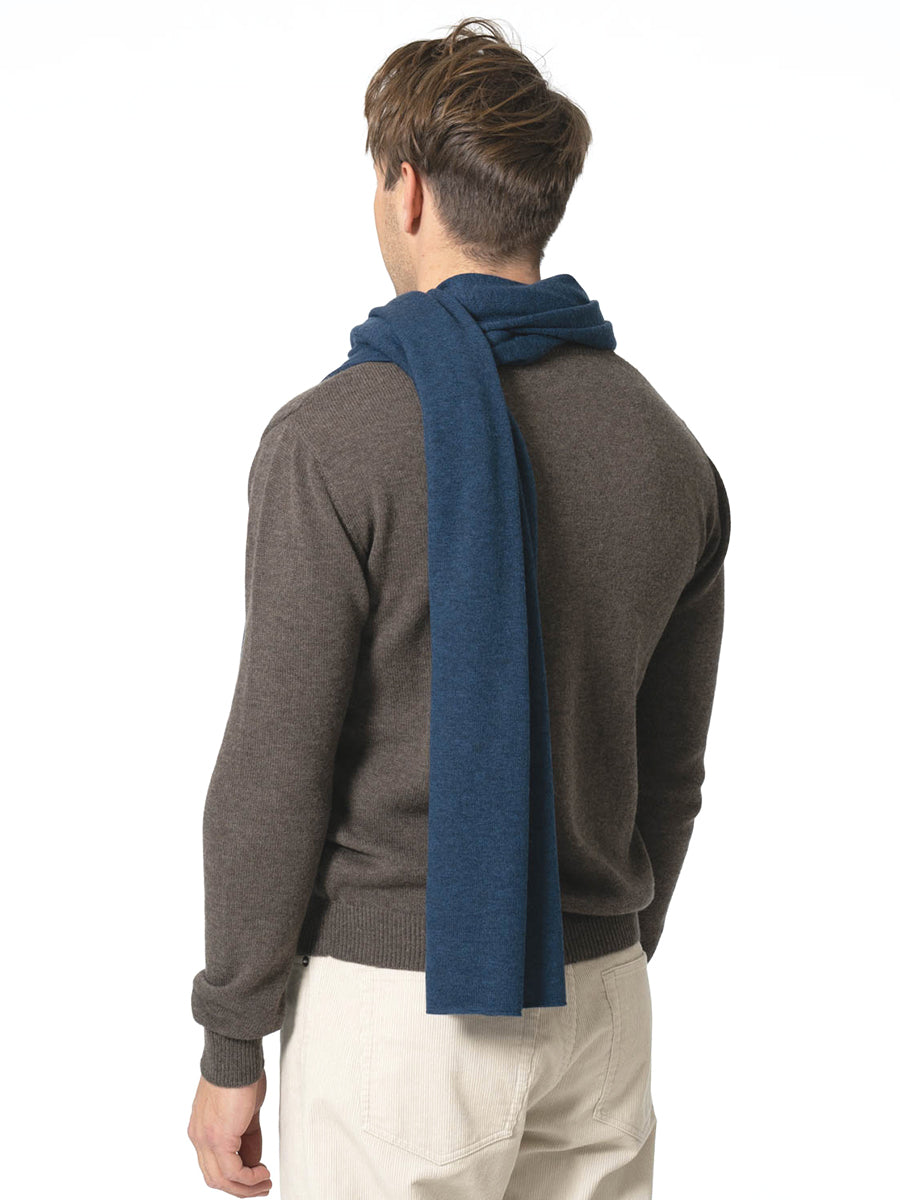 Merino Scarf - Indigo