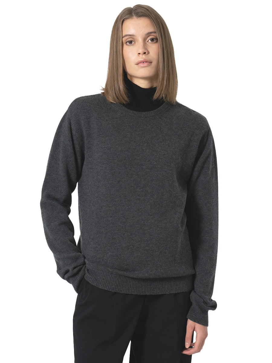 Merino Unisex Sweater - Charcoal