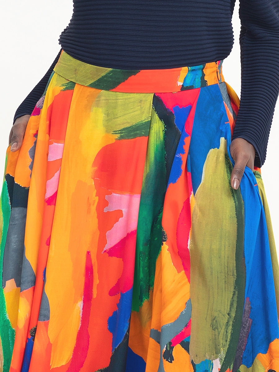 Danse Skirt - Kalo Print