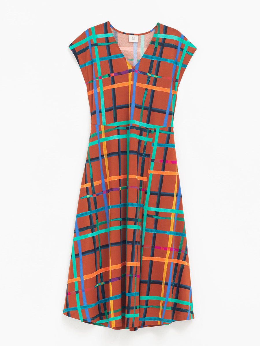 Dela T-Shirt Dress - Brea Check