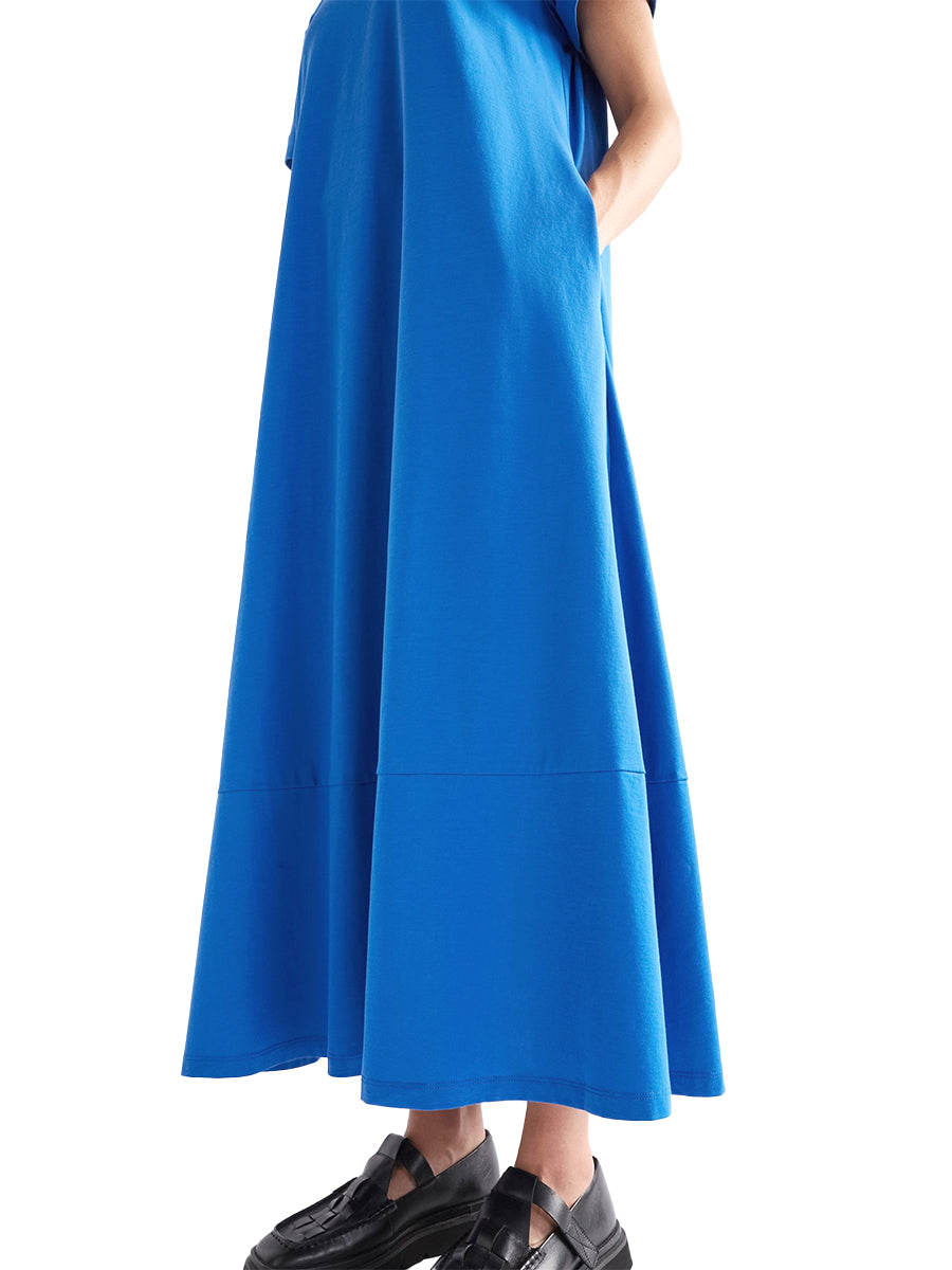 Haki T-Shirt Dress - Azure